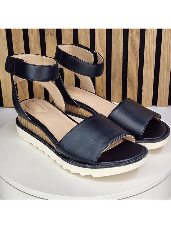 Giani Bernini Shoes - NEW - Giani Bernini Constancia Women’s Wedge Sandals Ankle Strap - Size 7 M